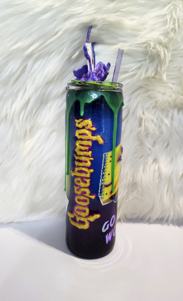 Go Eat Worms and Bad Hare Day Tumbler 30oz